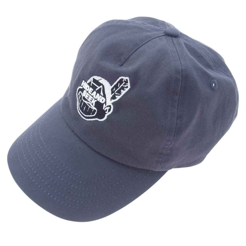 HideandSeek ハイドアンドシーク Indian Baseball CAP インディアン ベースボール キャップ 帽子 グレー系【中古】