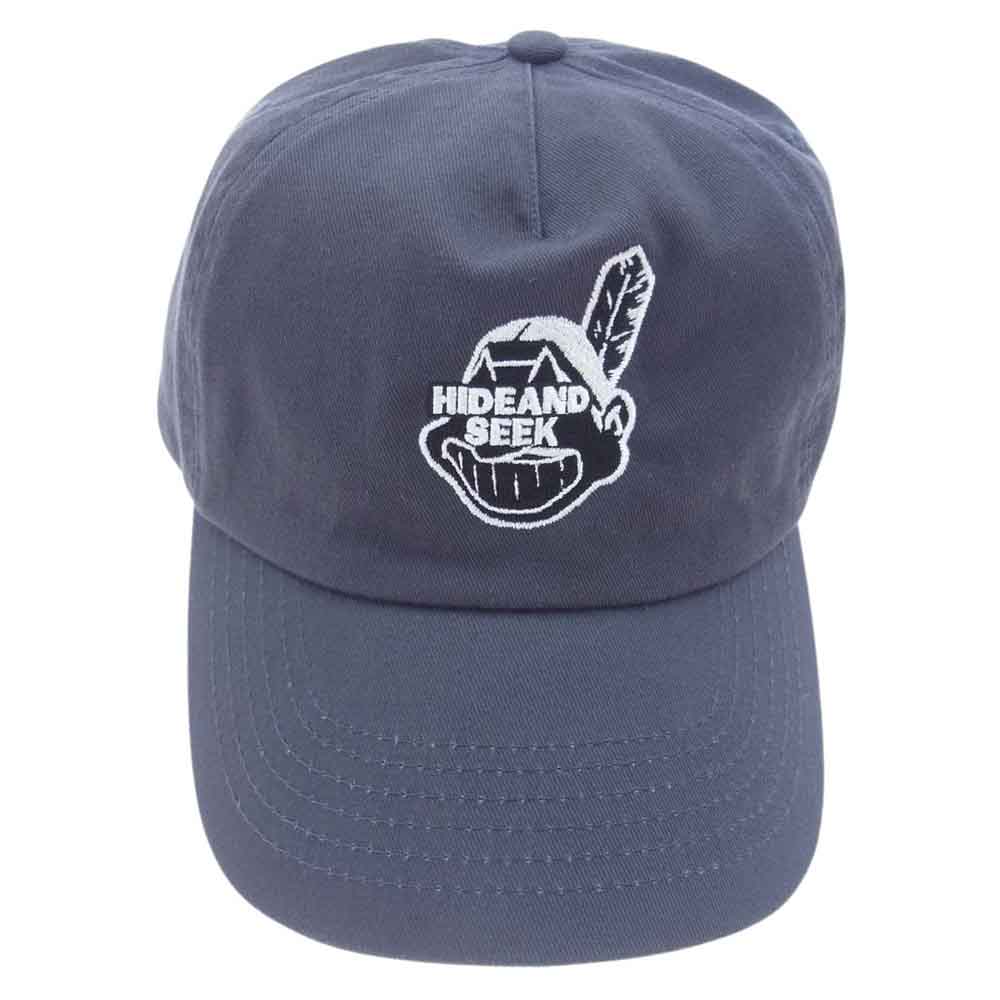 ハイドアンドシーク　インディアンキャップ　チャコール HideandSeek Indian Baseball CAP HG-070924 公式通販