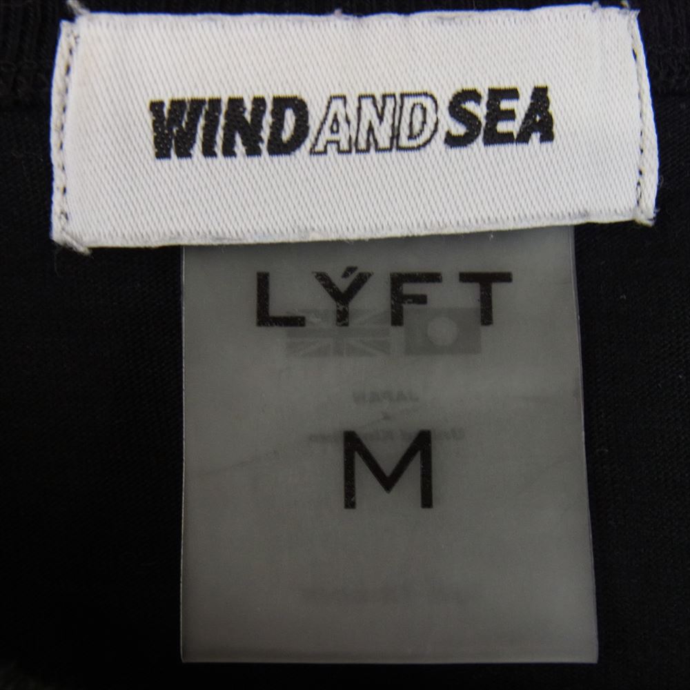 WIND AND SEA ウィンダンシー × LYFT リフト STANDARD T-SHIRT ロゴ