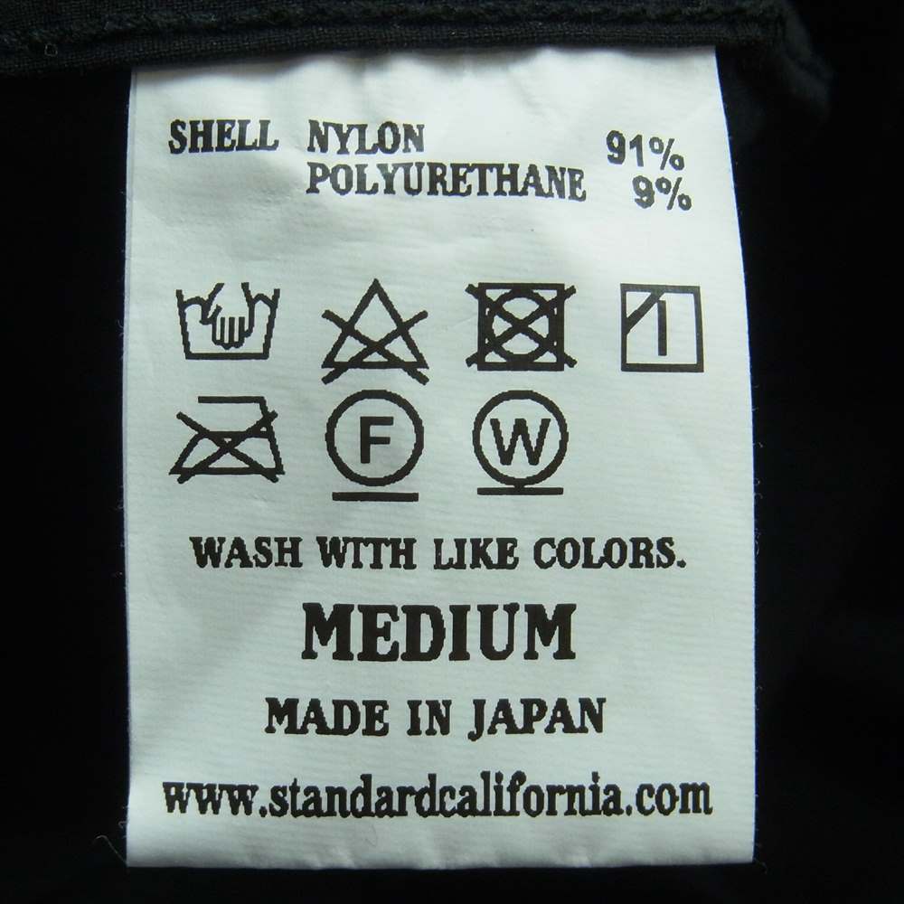 STANDARD CALIFORNIA スタンダードカリフォルニア SD CORDURA STRETCH UTILITY EASY PANTS コーデュラナイロン ストレッチ イージー パンツ ダークネイビー系 黒に近いダークネイビー系 M【中古】