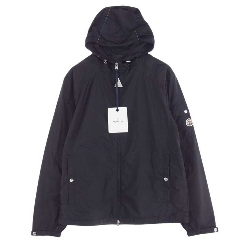 MONCLER モンクレール 24SS J10911A00101 5968E Etiache Windbreaker ウインドブレーカー ナイロン ジャケット ブラック系 3【新古品】【未使用】【中古】