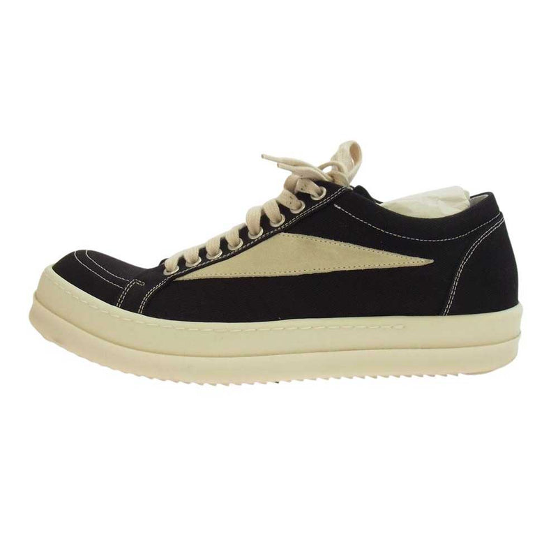 Rick Owens リックオウエンス DRKSHDW 24SS DU01D1803 LIDO VINTAGE SNEAKS ダークシャドウ ヴィンテージ スニーカー ブラック系 42【中古】