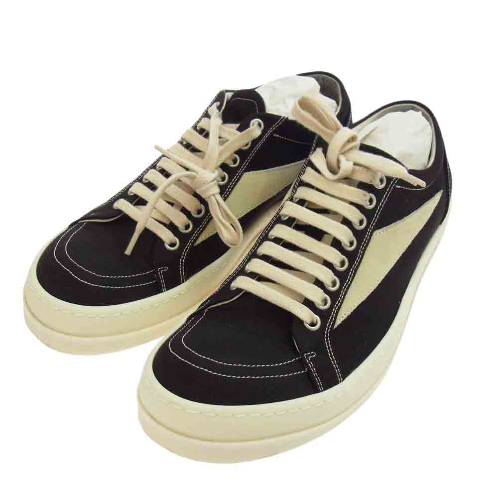 Rick Owens リックオウエンス DRKSHDW 24SS DU01D1803 LIDO VINTAGE SNEAKS ダークシャドウ ヴィンテージ スニーカー ブラック系 42【中古】