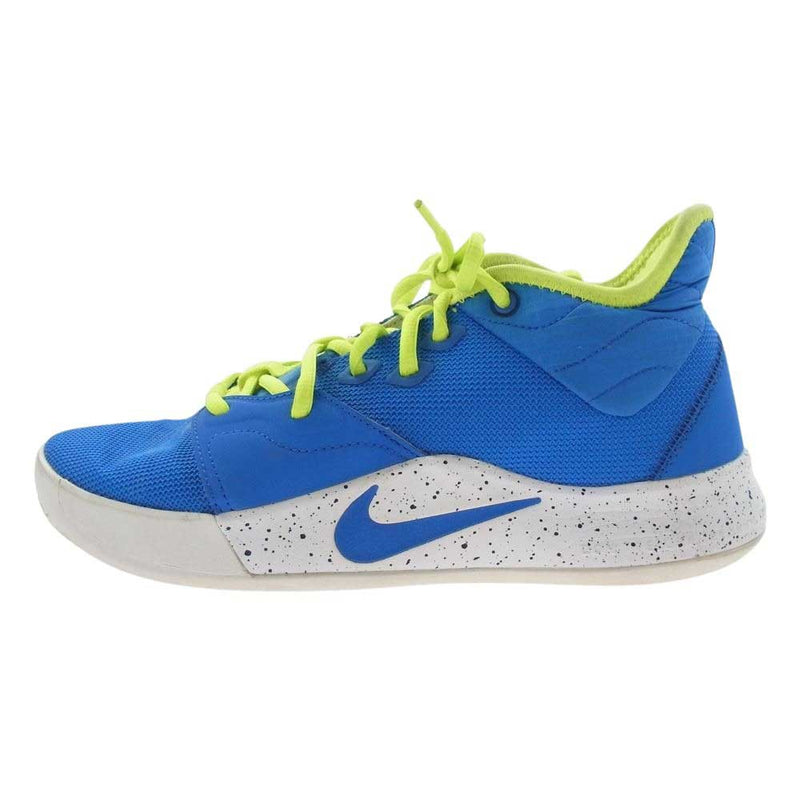 NIKE ナイキ AV7928-991 PG 3 BY YOU ローカット スニーカー  ブルー系 26.0cm【中古】