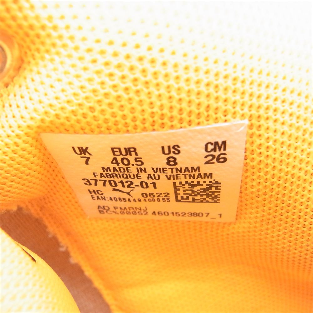 PUMA プーマ 377012-01 Rise Nitro ライズ ニトロ ローカット スニーカー オレンジ系 26cm【中古】