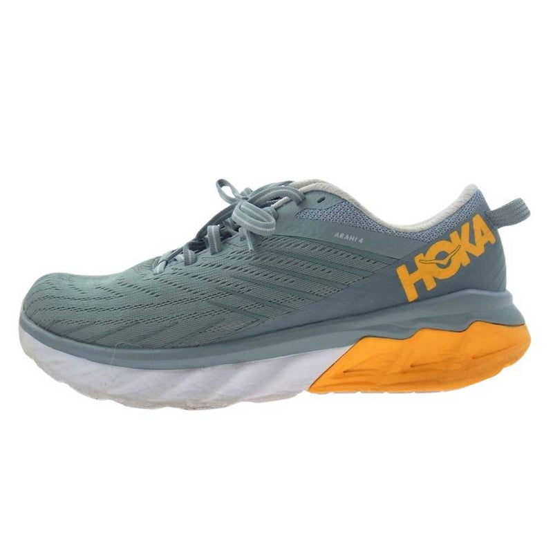 HOKA ONE ONE ホカ オネオネ 1106473 ARAHI 4 アラヒ4 ローカット スニーカー グレー系 26cm【中古】