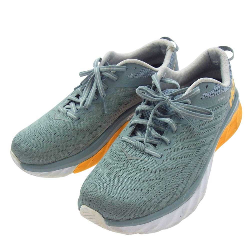 HOKA ONE ONE ホカ オネオネ 1106473 ARAHI 4 アラヒ4 ローカット スニーカー グレー系 26cm【中古】