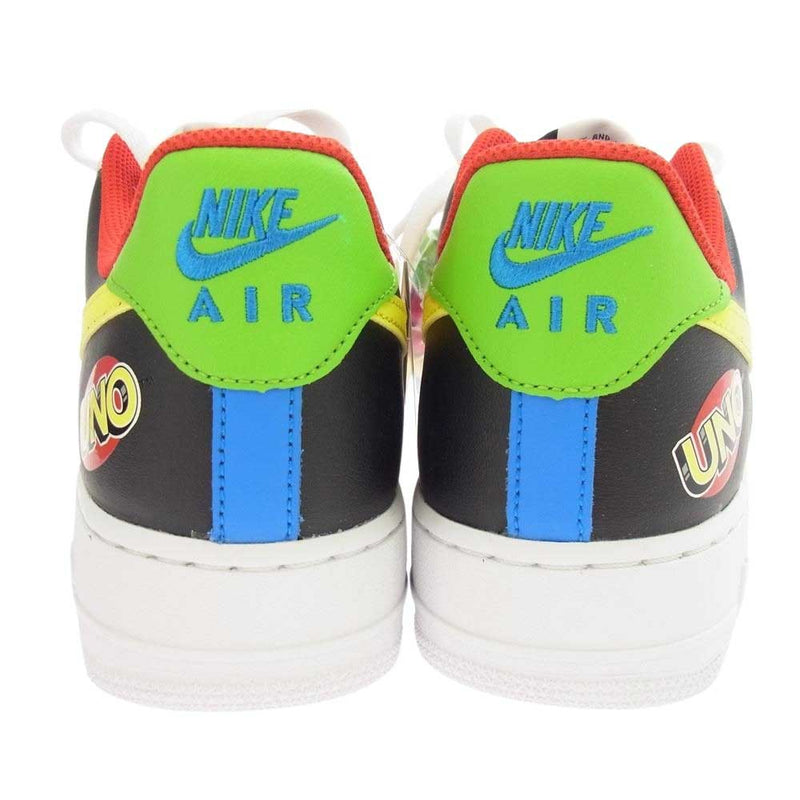 NIKE ナイキ DC8887-100 xUNO Air Force 1 Low White Yellow University Red ウノ エアフォースワン ローカット スニーカー 27.5cm【新古品】【未使用】【中古】