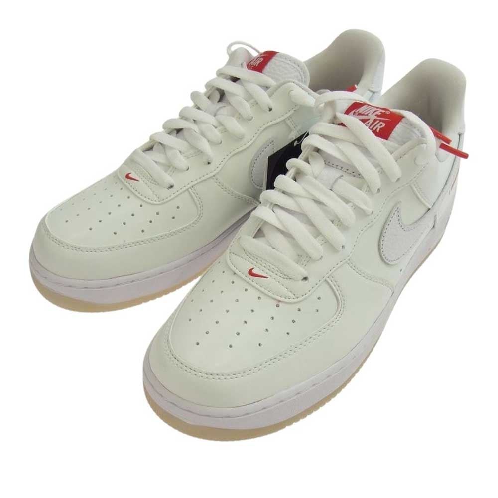 NIKE ナイキ DD9941-100 Air Force 1 Low CO.JP  I Believe 達磨 DARUMA エアフォースワン ローカット スニーカー ホワイト系 27.5cm【極上美品】【中古】