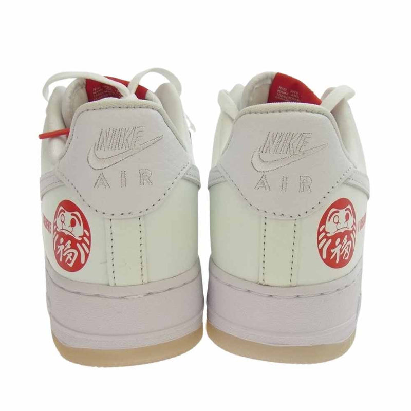 NIKE ナイキ DD9941-100 Air Force 1 Low CO.JP  I Believe 達磨 DARUMA エアフォースワン ローカット スニーカー ホワイト系 27.5cm【極上美品】【中古】