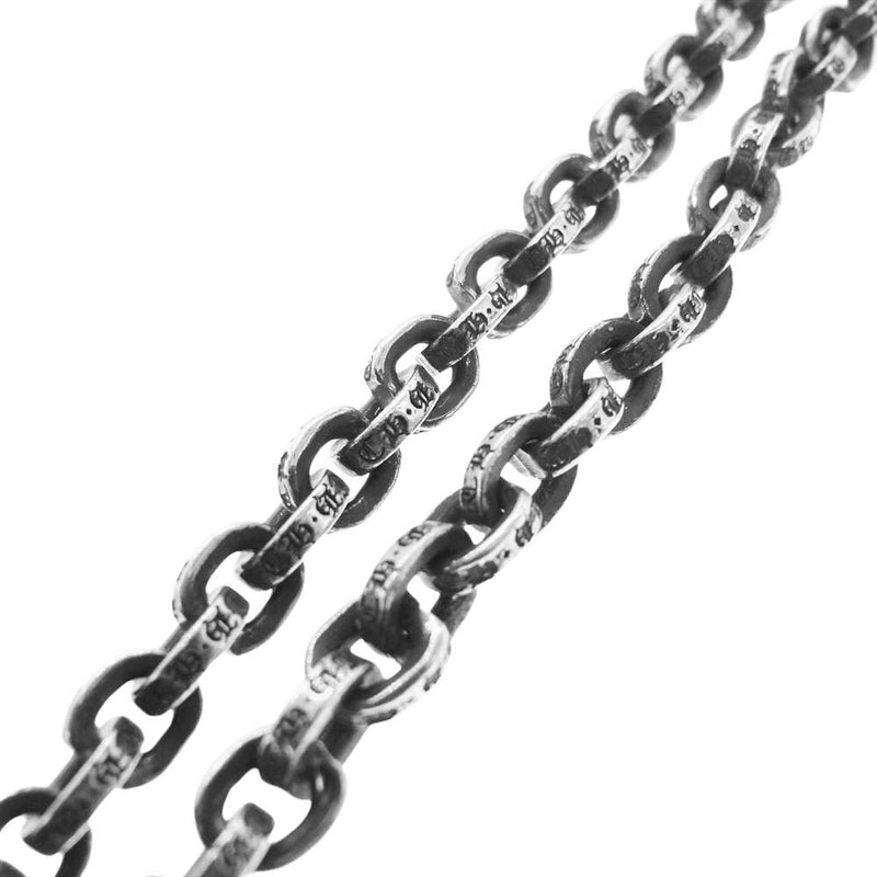 CHROME HEARTS クロムハーツ（原本無） PAPER CHAIN 20inch ペーパーチェーン ネックレス【中古】