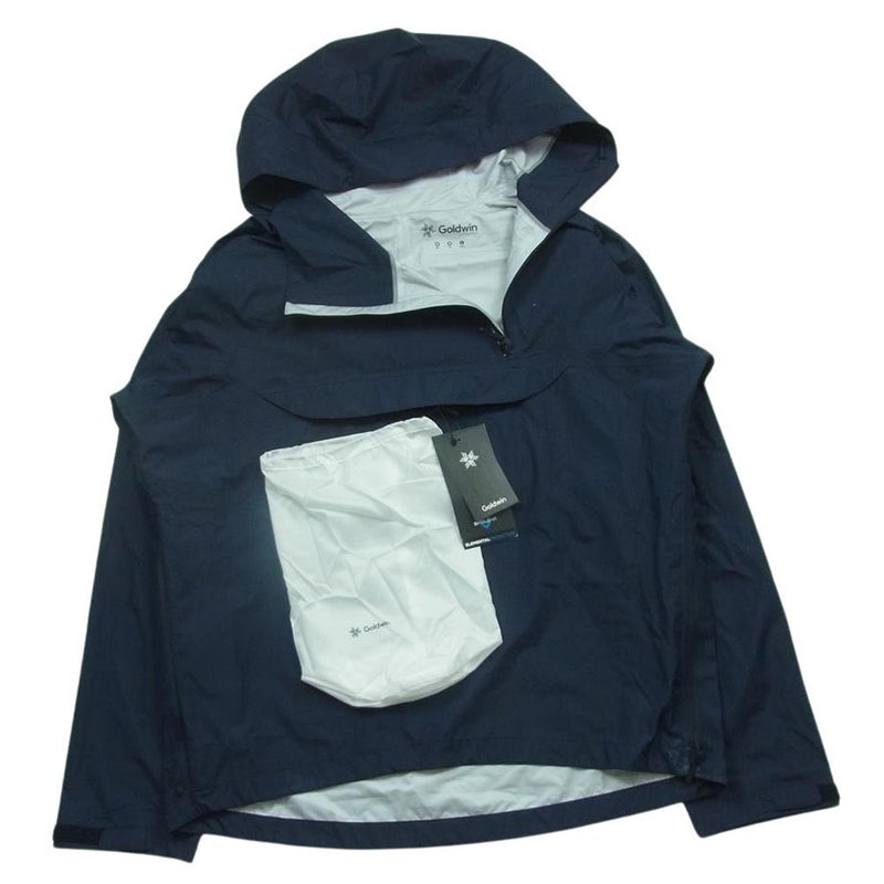 ゴールドウィン GM02144 PERTEX SHIELDAIR Pullover パーテックス シールドエア プルオーバー ジャケット ダークネイビー系 M【美品】【中古】