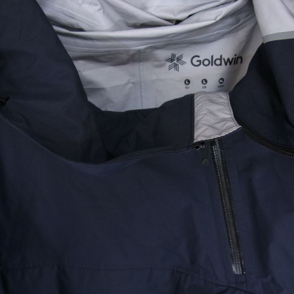 ゴールドウィン GM02144 PERTEX SHIELDAIR Pullover パーテックス シールドエア プルオーバー L ネイビー系 L【美品】【中古】