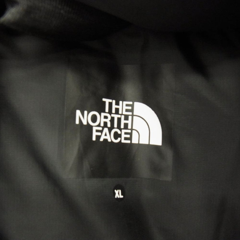 THE NORTH FACE ノースフェイス ND92344 WS Nuptse Hoodie ウインド ストッパー ヌプシ フーディ ダウンジャケット ブラック系 XL【極上美品】【中古】