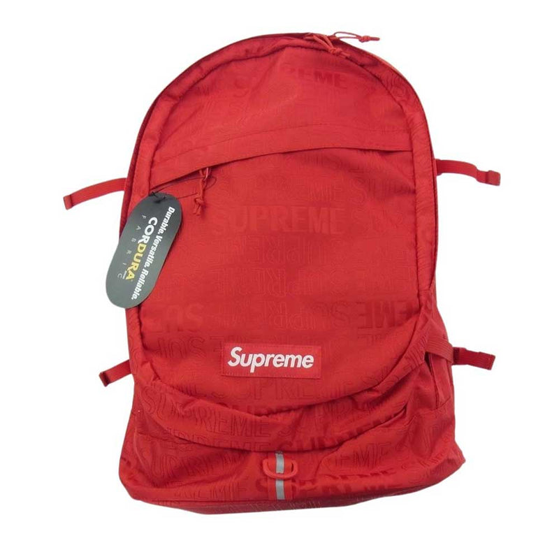 Supreme シュプリーム 19SS Backpack バックパック リュックサック レッド系【美品】【中古】