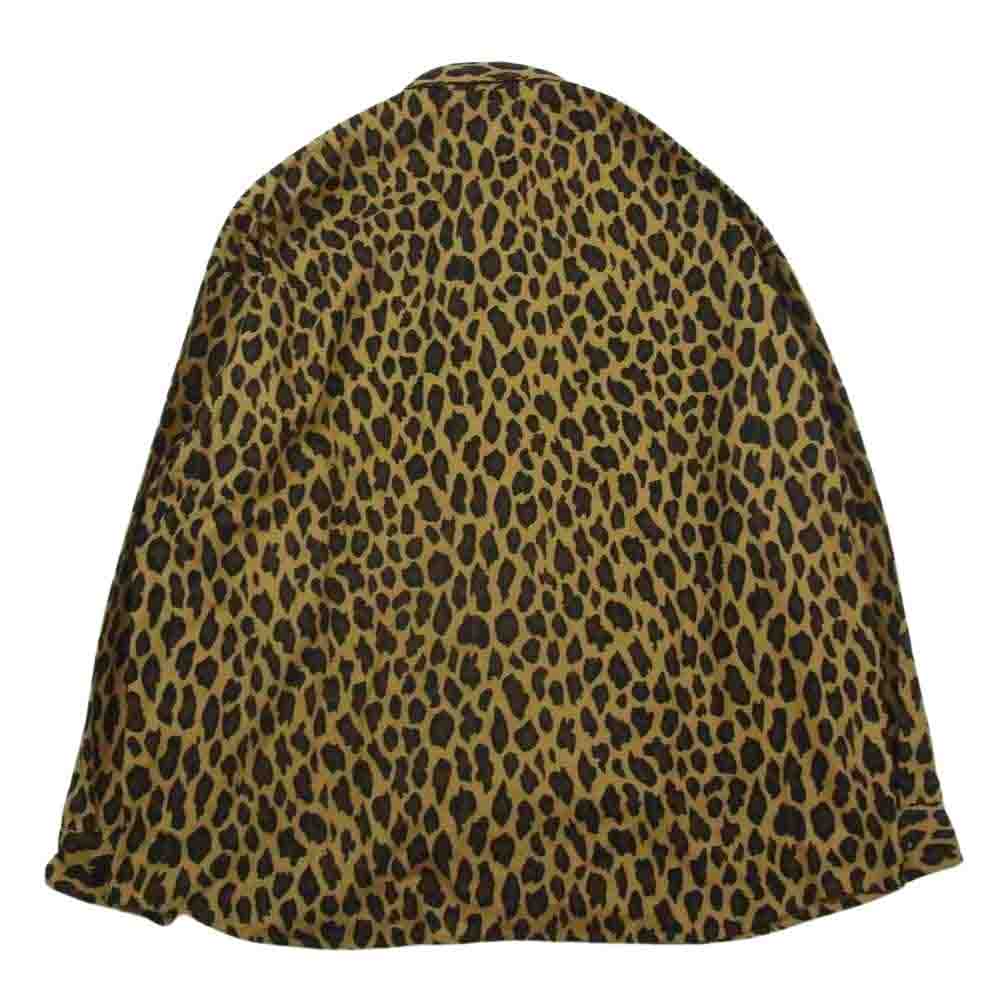 ROTTWEILER ロットワイラー 23AW RW23A0211 R9 LEOPARD SHIRT レオパード シャツ 長袖 ブラウン系 M【新古品】【未使用】【中古】