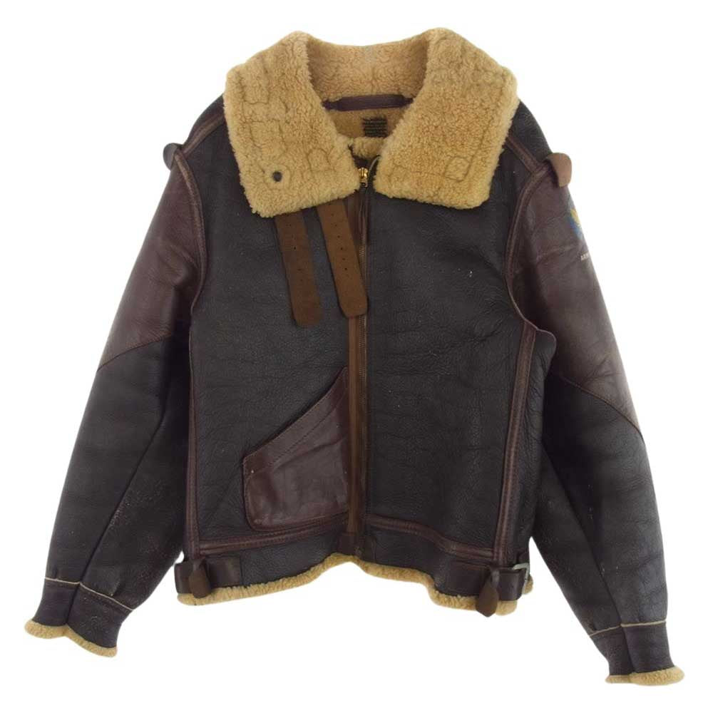 イーストマン LEATHER CLOTHING 大戦 B-3 ムートン フライト ジャケット 38【中古】