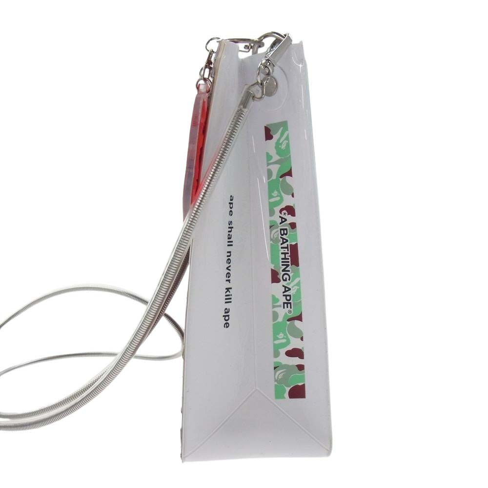 A BATHING APE アベイシングエイプ X NANA-NANA A5 VERTICAL BAG ナナナナ 別注 ショルダーバッグ ブラウン系【中古】