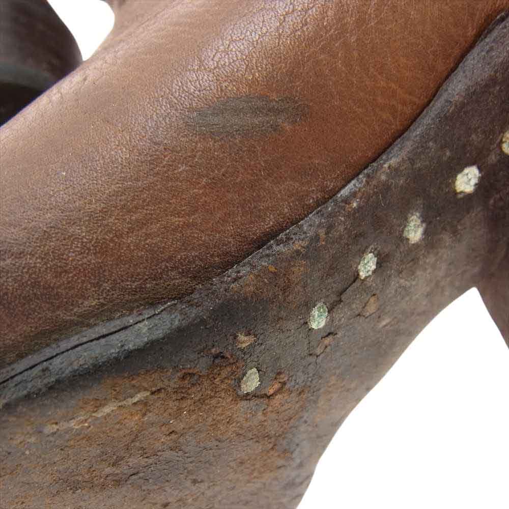 トニーラマ 6552 ウエスタン ブーツ ブラウン系 9.5D【中古】