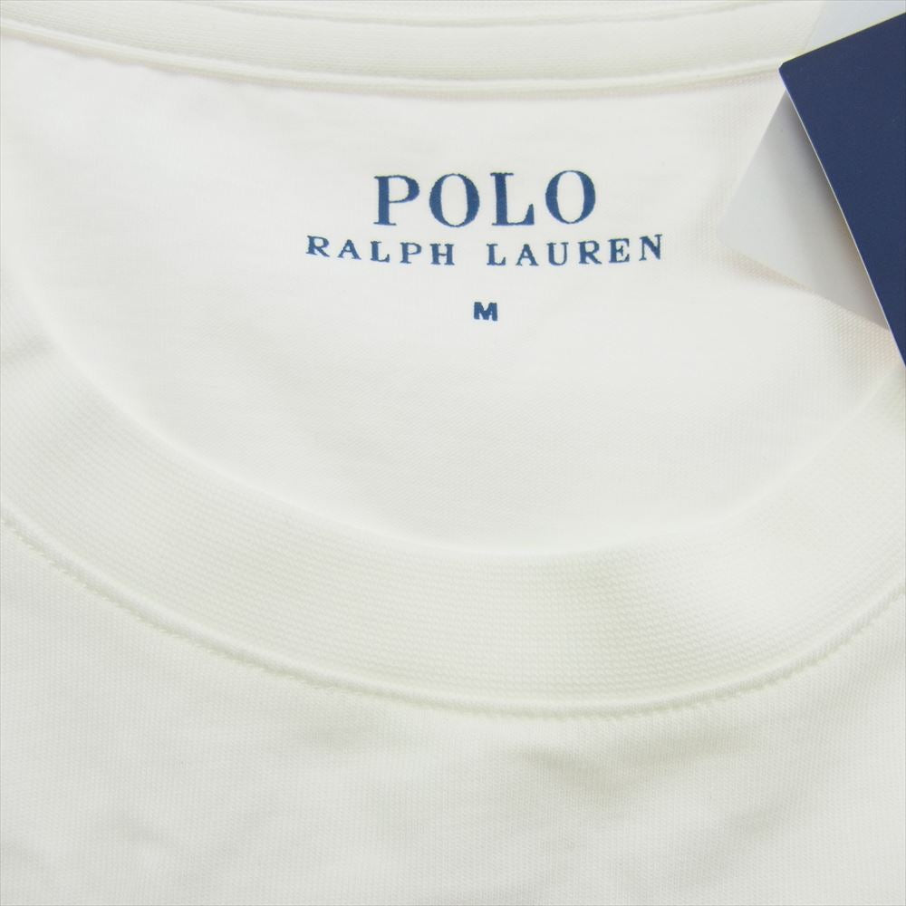 POLO RALPH LAUREN ポロ・ラルフローレン RM8-Y501 スリープウェアセット モーニングローブ ベア プリント 長袖 Tシャツ カットソー ボトムス セットアップ マルチカラー系 M【中古】