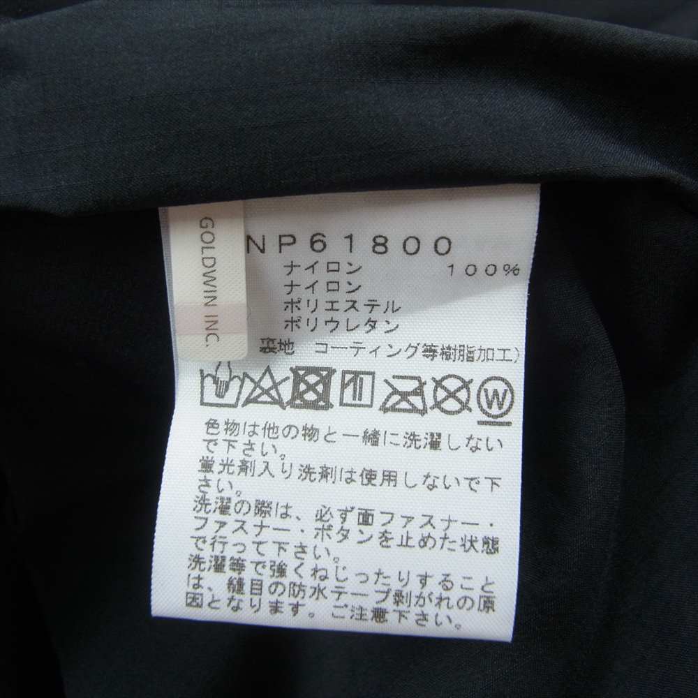 THE NORTH FACE ノースフェイス NP61800 Mountain Jacket マウンテン ジャケット GORE-TEX ゴアテックス ナイロン マウンテンパーカー ジャケット ブラック系 L【中古】