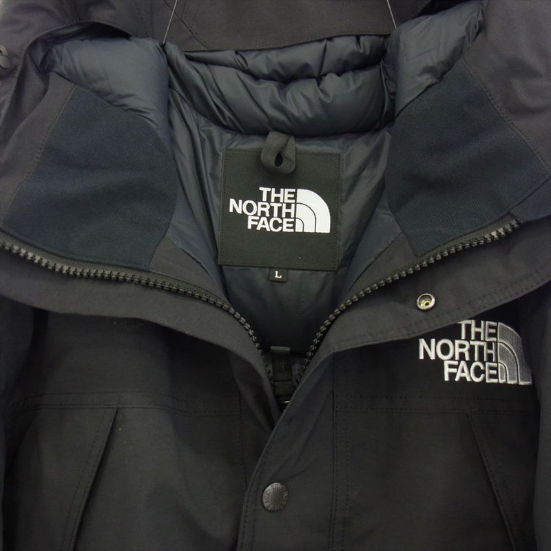 THE NORTH FACE ノースフェイス ND92237 MOUNTAIN DOWN JACKET マウンテン ダウン ジャケット ブラック系 L【新古品】【未使用】【中古】