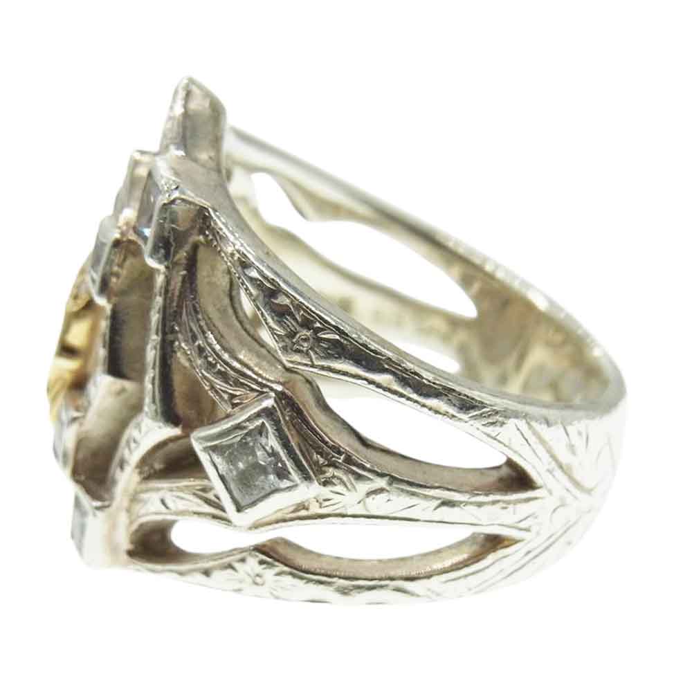 Loree Rodkin ローリーロドキン 18K×シルバー925 スパイダー スカル