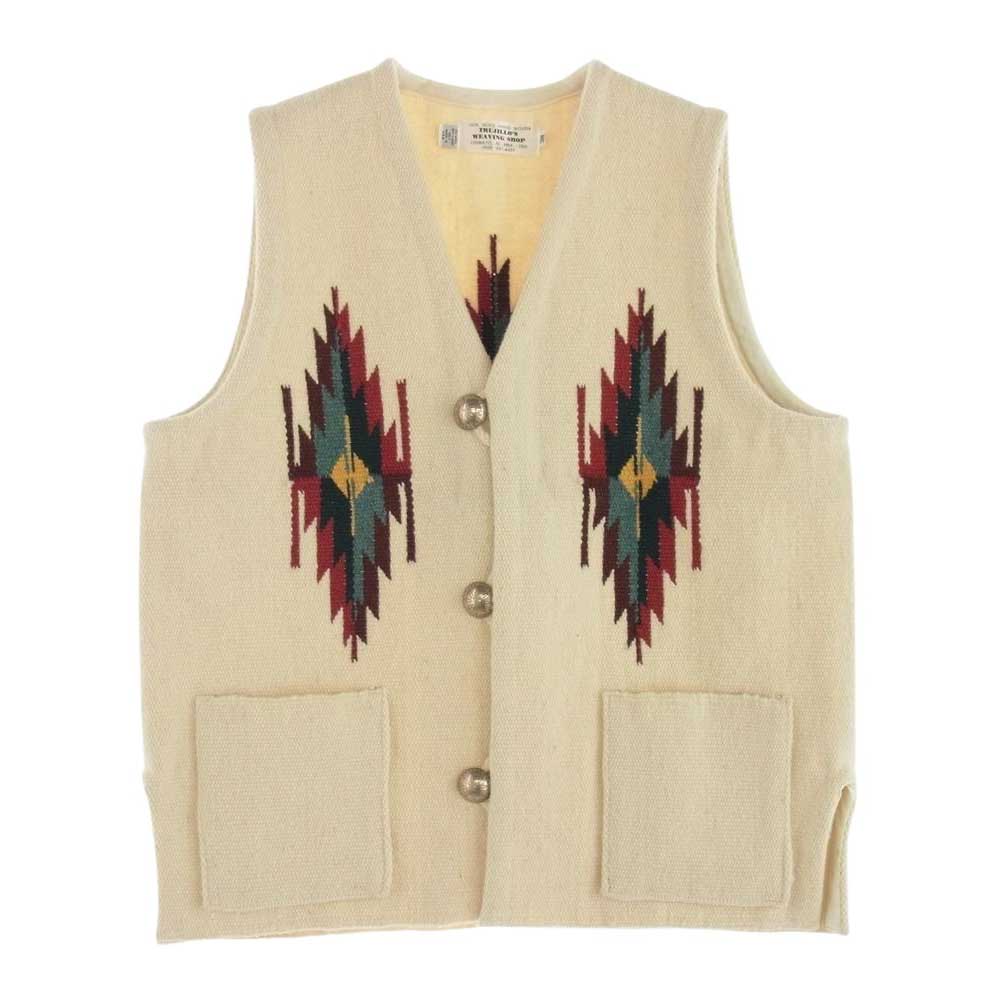 トゥルフィリオス トルフィリオス CHIMAYO VEST チマヨ ベスト ベージュ系 38【中古】