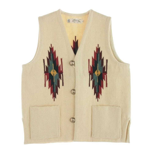 トゥルフィリオス トルフィリオス CHIMAYO VEST チマヨ ベスト ベージュ系 38【中古】