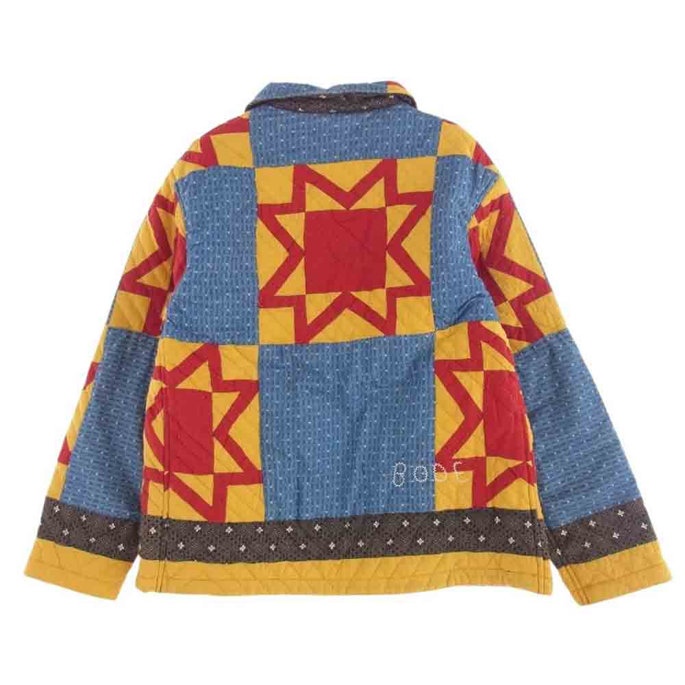 ボーディ 22AW BLAZING STAR QUILT JACKET ブレイジング スター キルト ジャケット  マルチカラー系 XS【美品】【中古】