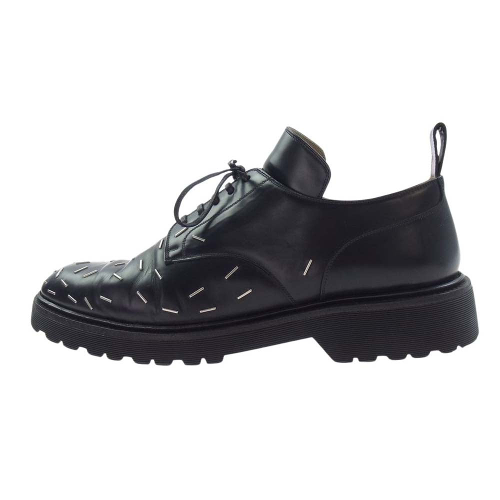 Dior ディオール 15SS Homme Stapled Derbies ステープル ダービー シューズ ブラック系 42【中古】