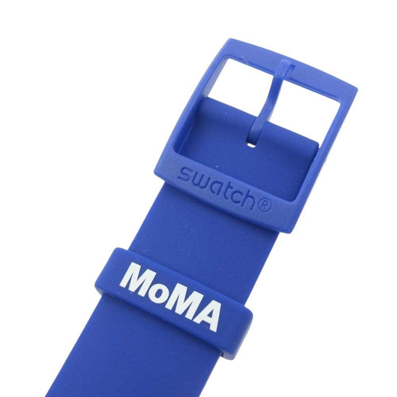 Swatch スウォッチ MoMA GIRL BY ROY リストウォッチ 腕時計 ブルー系【美品】【中古】