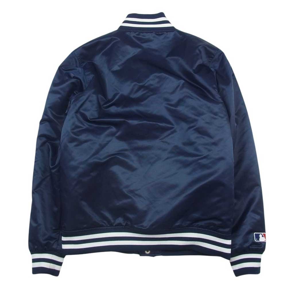 マジェスティック New York Yankees ニューヨークヤンキース JACKSON MATISSE ジャクソンマティス スタジャン ブルゾン ネイビー系 S【中古】