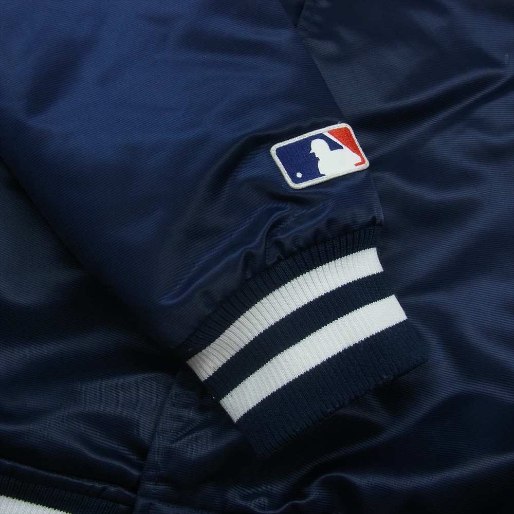 マジェスティック New York Yankees ニューヨークヤンキース JACKSON MATISSE ジャクソンマティス スタジャン ブルゾン ネイビー系 S【中古】