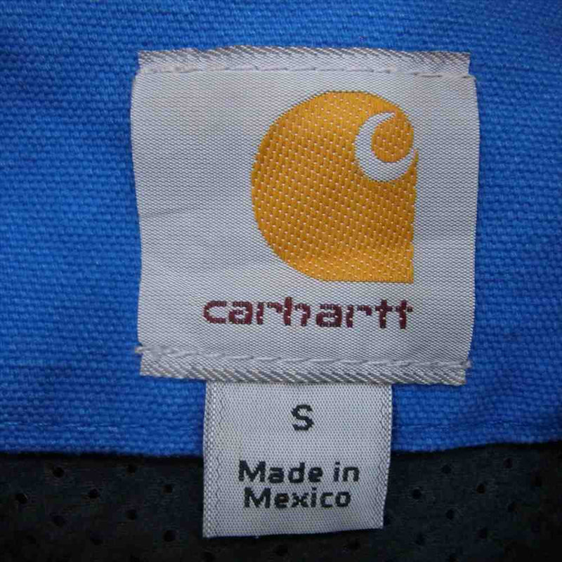 Carhartt カーハート メキシコ製 裏メッシュ アクティブ ジャケット ブルー系 S【中古】