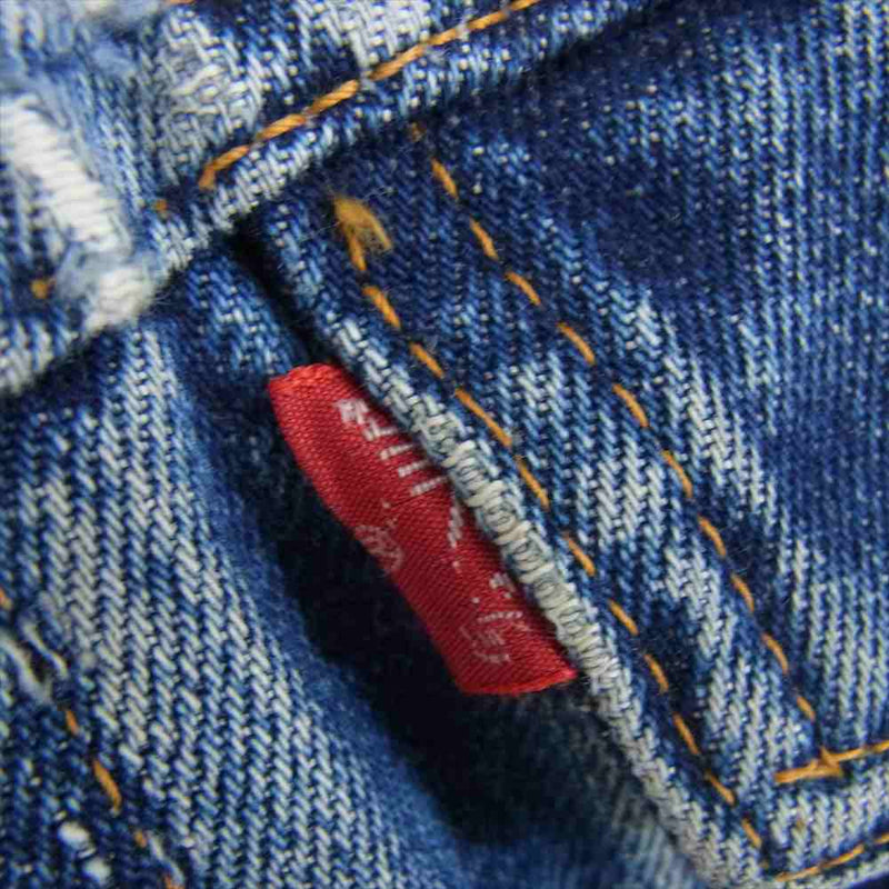 Levi's リーバイス ヴィンテージ オリジナル 70505 BIGE 刻印526 デニム ジャケット インディゴブルー系 サイズ表記無【中古】