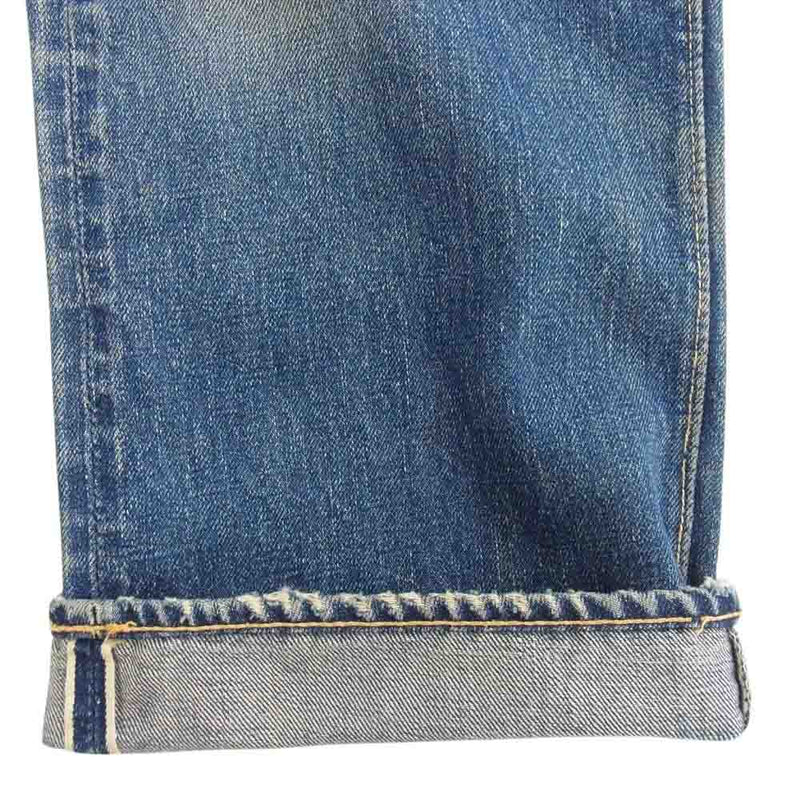 Levi's リーバイス ヴィンテージ オリジナル 501XX ボタン裏刻印無 両面均等V センターループ デニム パンツ インディゴブルー系【中古】