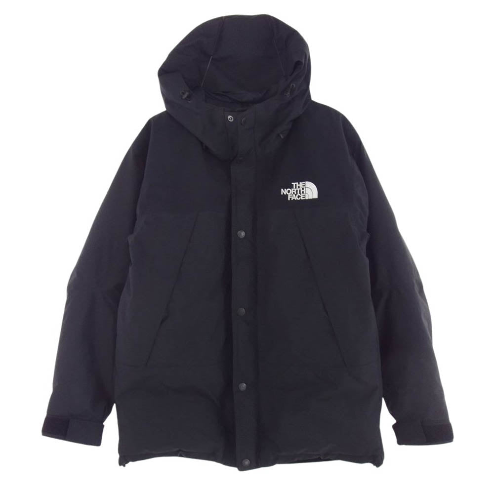 THE NORTH FACE ノースフェイス ND91837 MOUNTAIN DOWN JACKET GORE-TEX マウンテン ダウン ジャケット ブラック ブラック系 XL【中古】