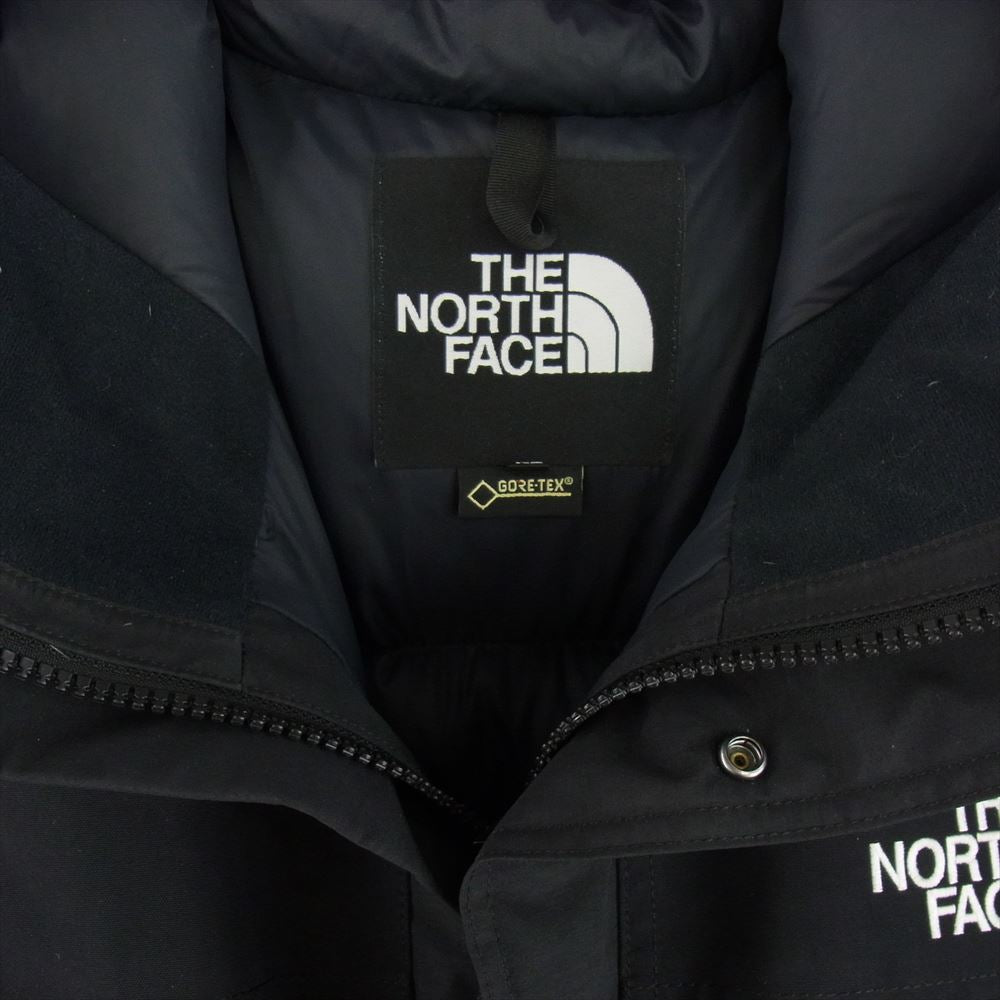 THE NORTH FACE ノースフェイス ND91837 MOUNTAIN DOWN JACKET GORE-TEX マウンテン ダウン ジャケット ブラック ブラック系 XL【中古】