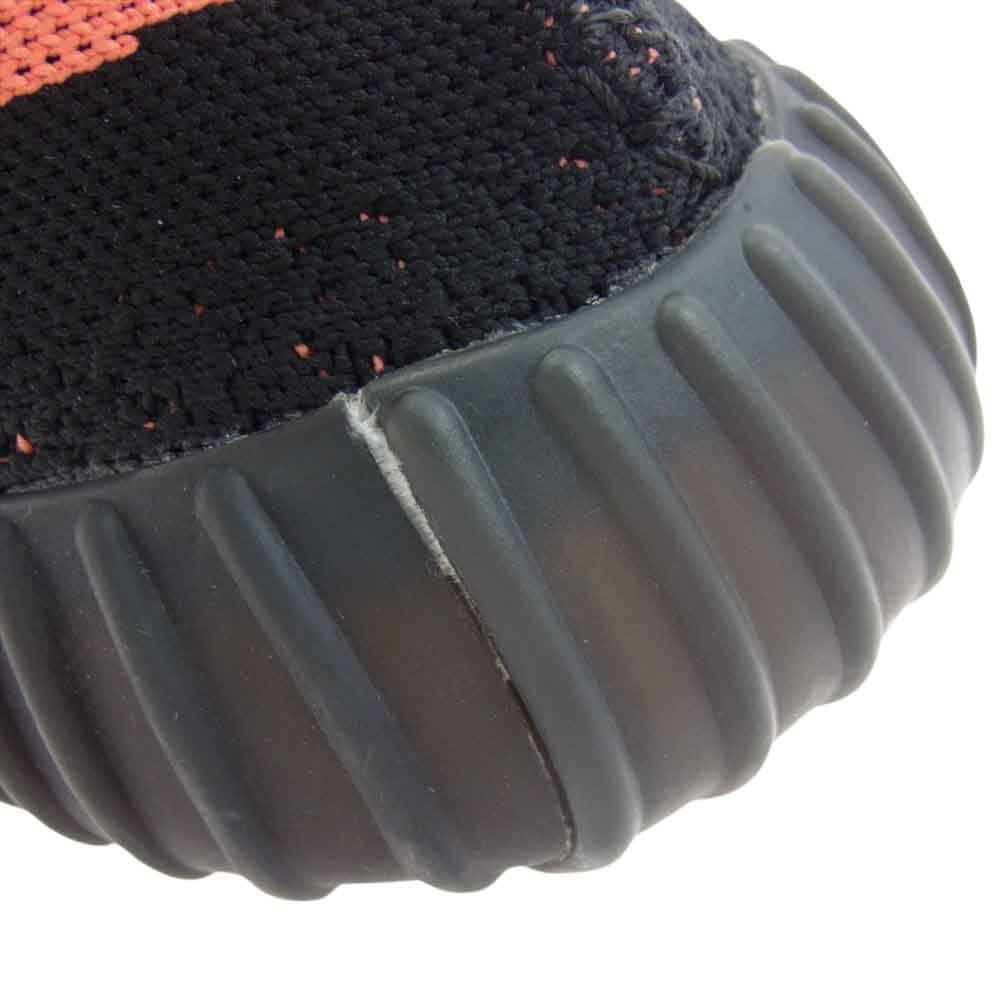 adidas アディダス BY9612 YEEZY Boost 350 V2 Core Black/Red イージーブースト350 V2 コアブラック/レッド スニーカー ブラック系 27.5cm【中古】