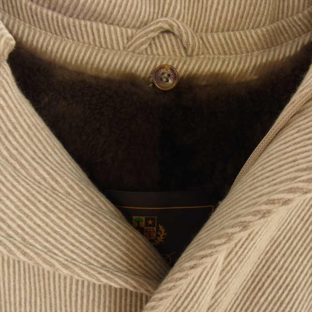 美品✨ロロピアーナ 中綿コート カシミヤ ヌートリア リアルファー 毛皮 茶 S 美品✨ロロピアーナ 中綿コート カシミヤ ヌートリア リアル