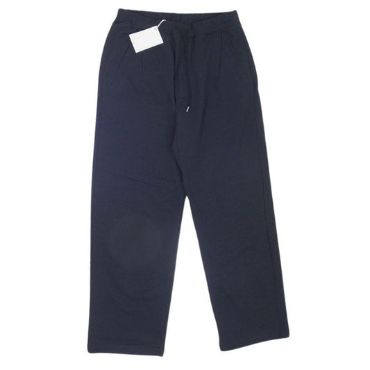 トーナイ 24SS TOH24SS-12 DRY COTTON LOOP BACK PLEAT TRACK TROUSER スウェット パンツ ブラック系 2【新古品】【未使用】【中古】