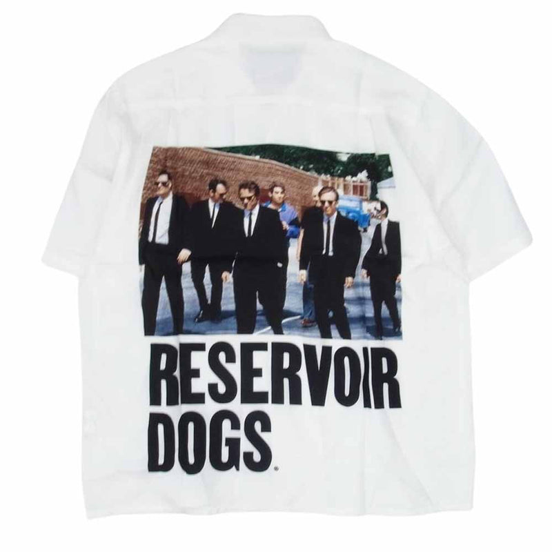 WACKO MARIA ワコマリア 24SS RD-WM-HI01 RESERVOIR DOGS / S/S HAWAIIAN SHIRT TYPE-1 レザボア ドッグス ハワイアン アロハ 半袖 シャツ ホワイト系 S【新古品】【未使用】【中古】