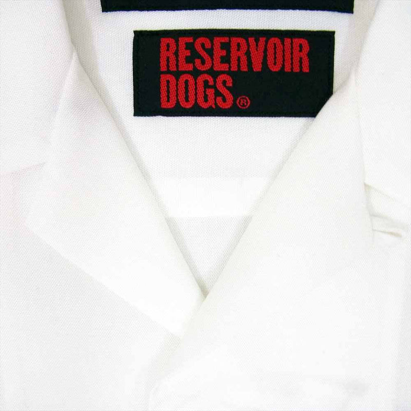 WACKO MARIA ワコマリア 24SS RD-WM-HI01 RESERVOIR DOGS / S/S HAWAIIAN SHIRT TYPE-1 レザボア ドッグス ハワイアン アロハ 半袖 シャツ ホワイト系 S【新古品】【未使用】【中古】