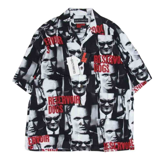 WACKO MARIA ワコマリア 24SS RD-WM-HI04 RESERVOIR DOGS / S/S HAWAIIAN SHIRT TYPE-4 レザボア ドッグス ハワイアン アロハ 半袖 シャツ ブラック系 M【新古品】【未使用】【中古】