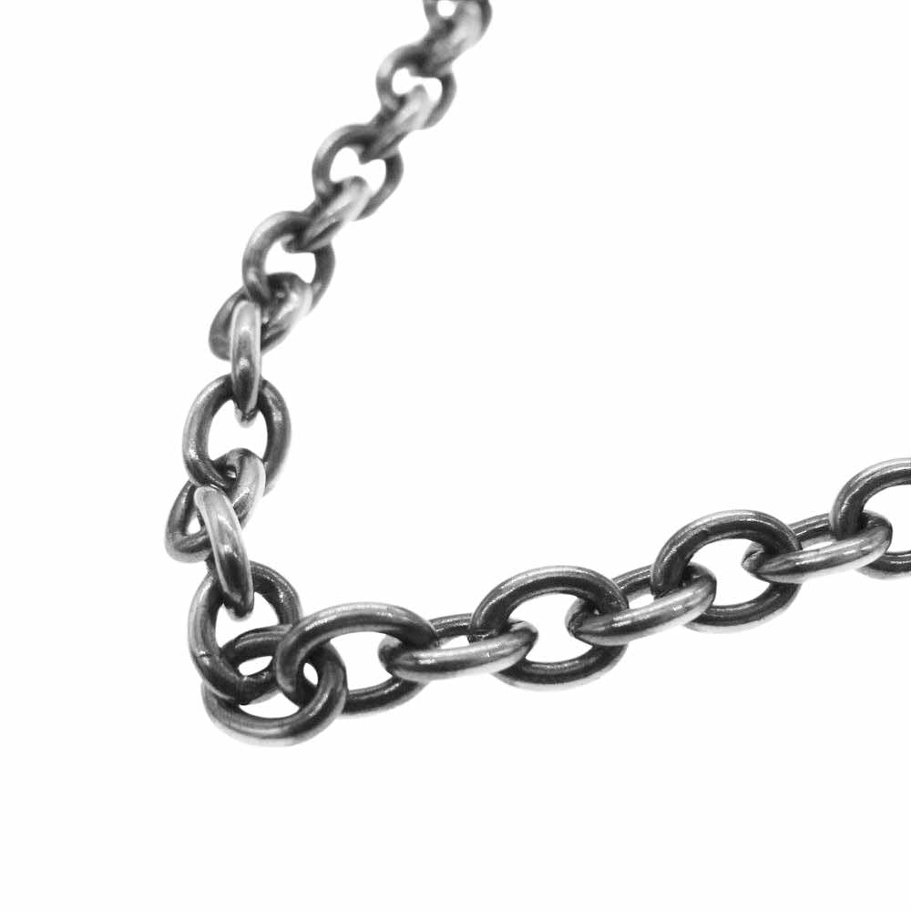 GABOR ガボール ガボラトリーホールディング 4.7Chain & 1/8 T-bar Necklace 65cm クラシックTバー ネックレス チェーン シルバー系【中古】