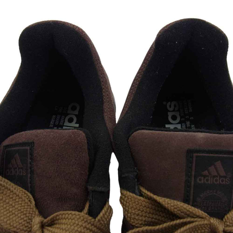 adidas アディダス HQ6903 ADIMATIC Pantone Core Black Gum アディマティック パントーン コアブラック ガム ローカット スニーカー ブラウン系 28ｃｍ【中古】