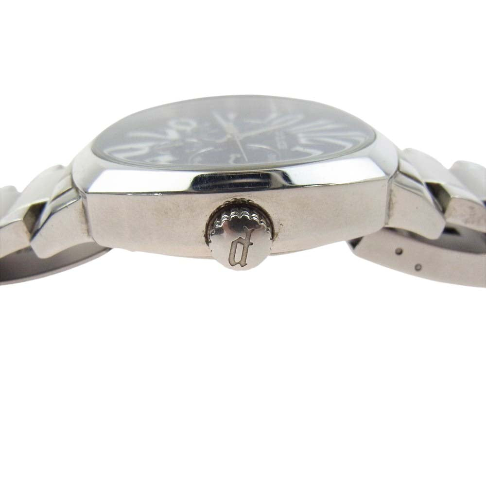 ポリス 13200J デジタル ステンレス クォーツ 腕時計 シルバー系【中古