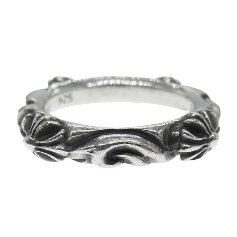 CHROME HEARTS クロムハーツ（原本有） SBT BAND バンド リング シルバー系 19号【中古】