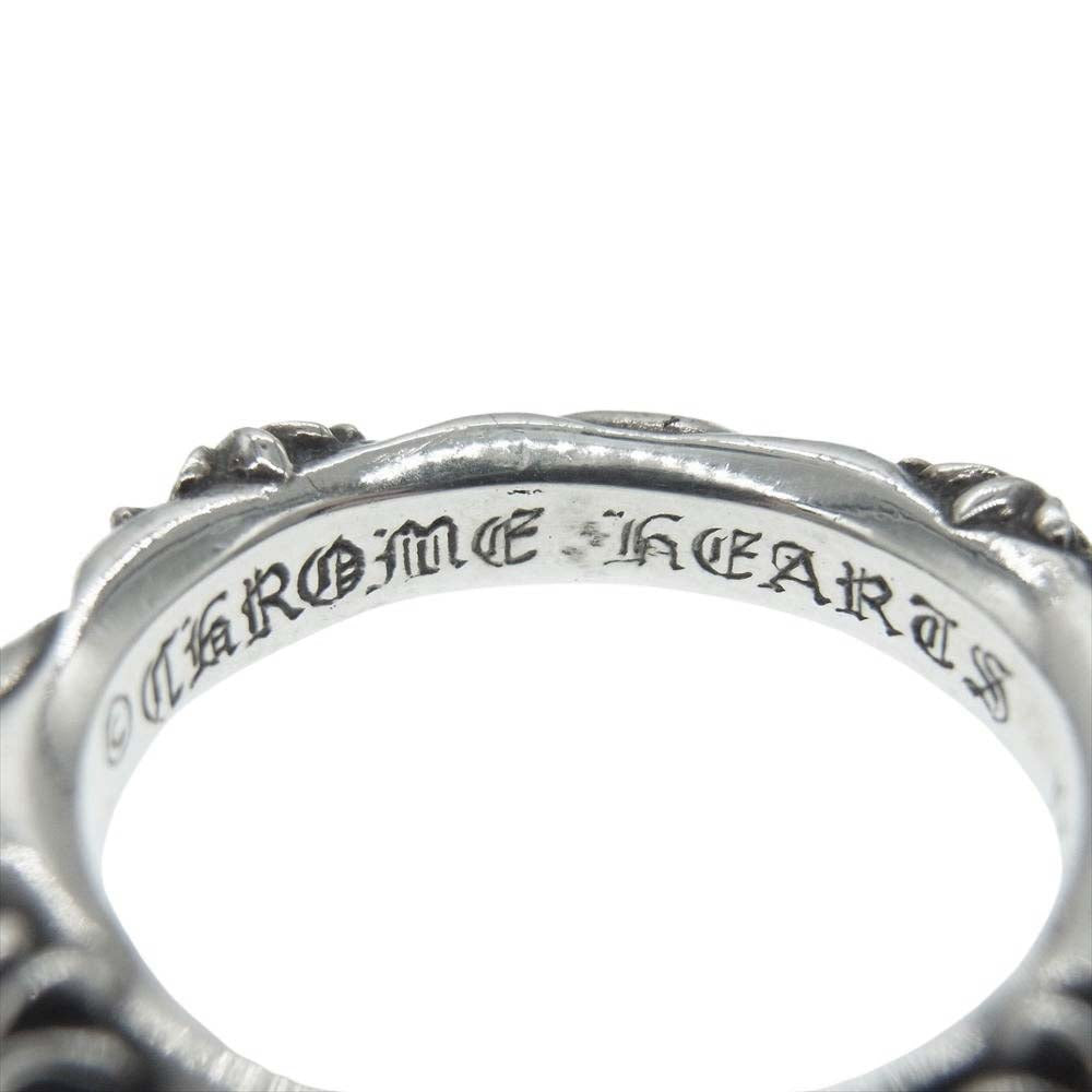 CHROME HEARTS クロムハーツ（原本有） SBT BAND バンド リング シルバー系 19号【中古】